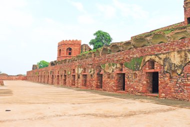 Büyük Fatehpur Sikri Kalesi ve karmaşık Uttar Pradesh Hindistan