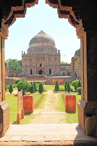 Red fort karmaşık delhi Hindistan — Stok fotoğraf