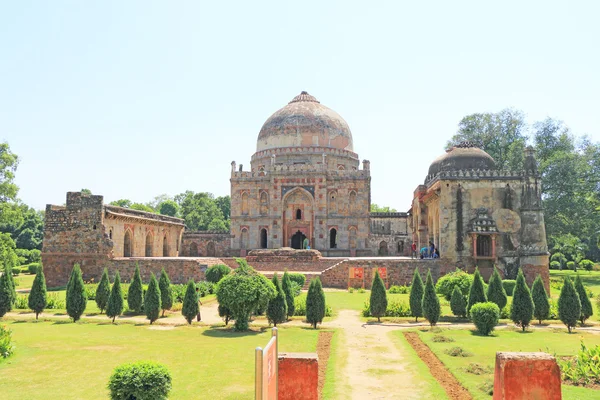 Red fort karmaşık delhi Hindistan — Stok fotoğraf