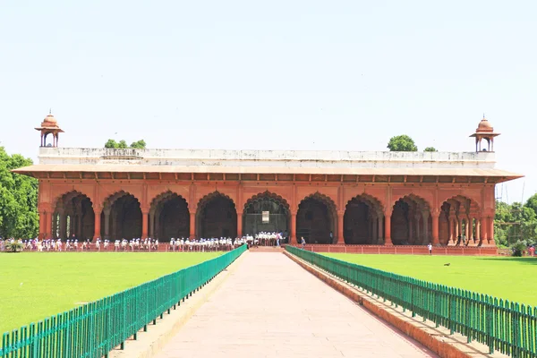 Red fort komplex delhi indien — Stockfoto