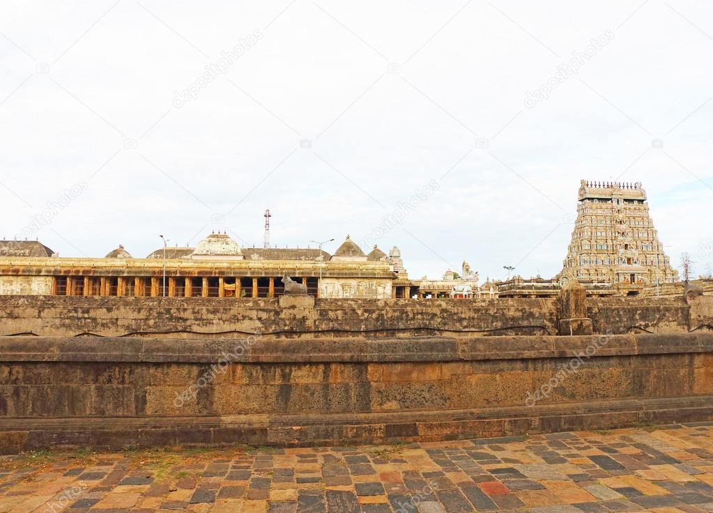 massive ancient temple complex chidambaram tamil nadu india