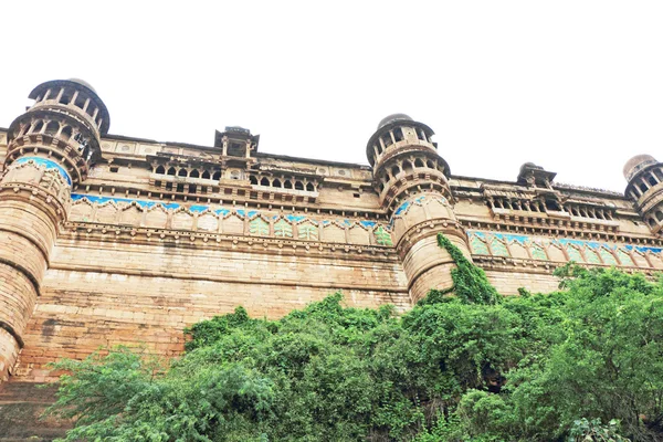 Ohromující osmého století Gwalior fort Madhya Pradesh Indie — Stock fotografie