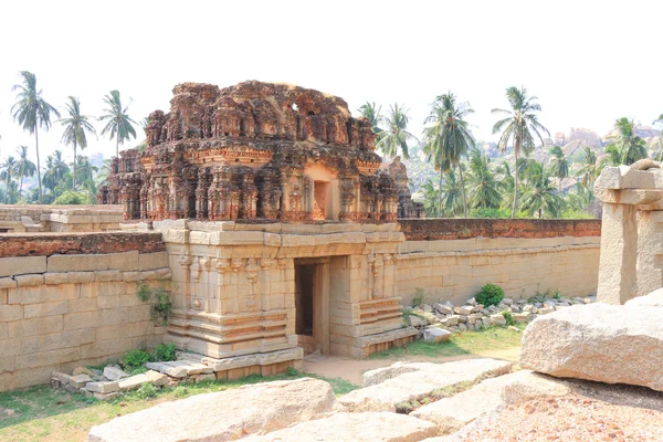 Adembenemend en enorme Hampi Unesco wereld erfgoed Site Karnatak — Stockfoto