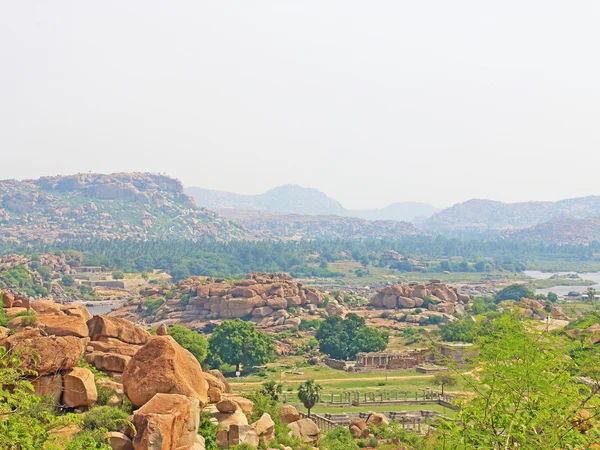 Increíble y enorme Hampi Patrimonio de la Humanidad de la UNESCO Karnataka —  Fotos de Stock