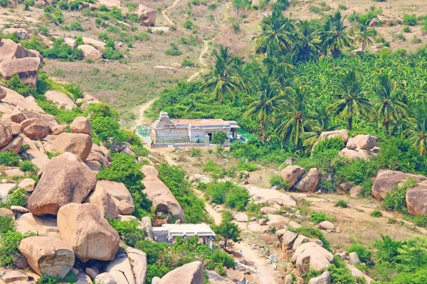 Impresionante y enorme Hampi UNESCO Patrimonio de la Humanidad Karnatak —  Fotos de Stock