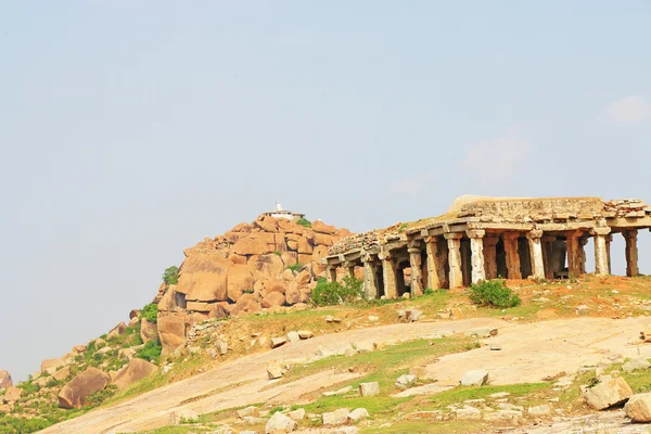 Adembenemend en enorme Hampi Unesco wereld erfgoed Site Karnatak — Stockfoto