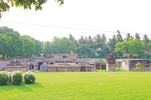 Захоплюючий і величезні Хампі ЮНЕСКО світової спадщини сайті Karnatak — стокове фото