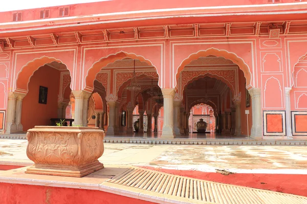 Městské paláce, Jaipur, Rajasthan, Indie — Stock fotografie