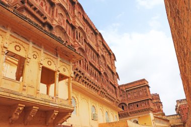 Büyülü Mehrangarh Fort, Jodhpur, Rajasthan, Hindistan