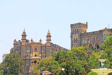 Mumbai Hindistan bina eski koloni tarzı