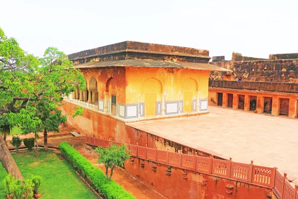 Amer Amber fuerte y palacio jaipur rajasthan india —  Fotos de Stock