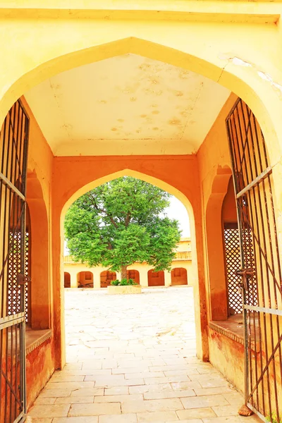 Czarujący Nahargarh fort jaipur Radżastan Indie — Zdjęcie stockowe