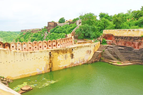 Μαγευτικό Nahargarh φρούριο jaipur Ινδία Ρατζαστάν — Φωτογραφία Αρχείου