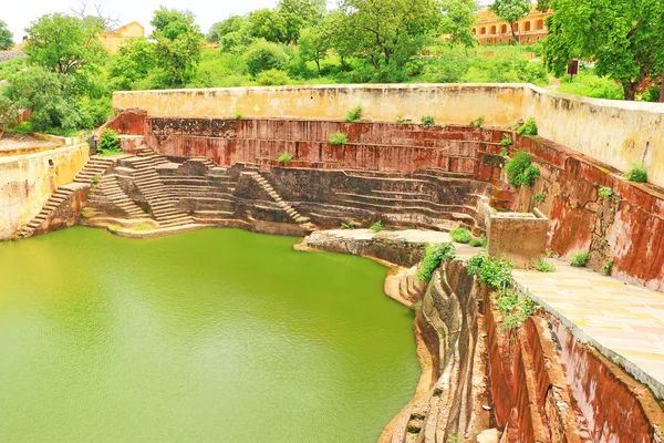 Czarujący Nahargarh fort jaipur Radżastan Indie — Zdjęcie stockowe