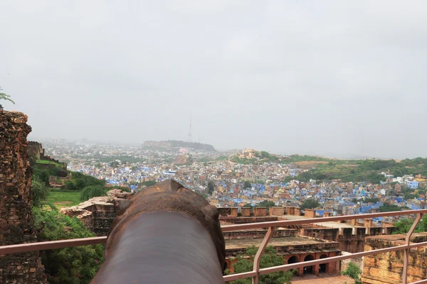 Büyülü Mehrangarh Fort, Jodhpur, Rajasthan, Hindistan — Stok fotoğraf