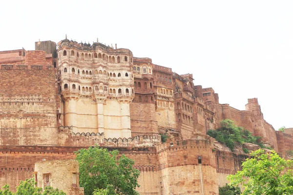Magiczne twierdza Mehrangarh, Jodhpur, Radżastan, Indie — Zdjęcie stockowe