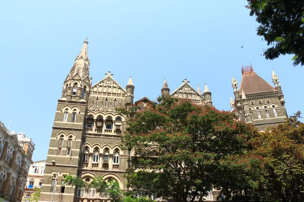 Gammal kolonial stil byggnad i mumbai Indien — Stockfoto