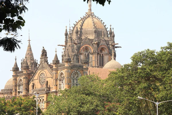 Antiguo edificio de estilo colonial india mumbai —  Fotos de Stock