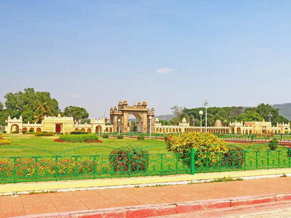 Mysore pałac Karnataka india — Zdjęcie stockowe