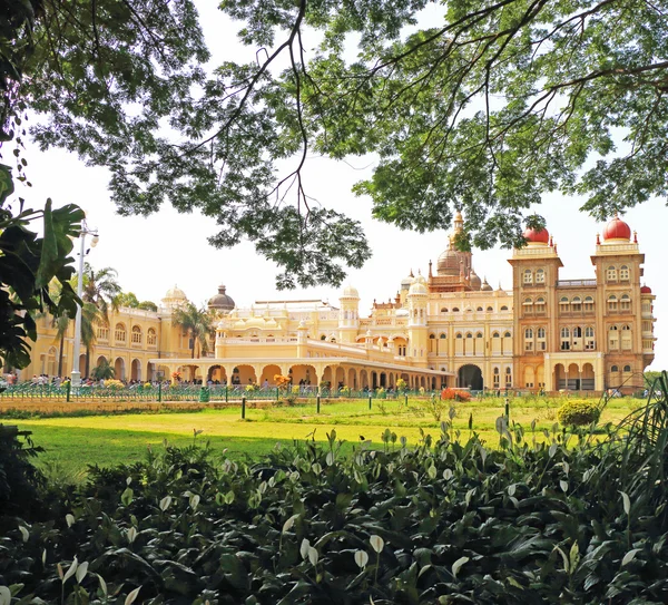 Mysore pałac Karnataka india — Zdjęcie stockowe