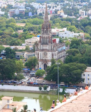 Lourdes kilise Our Lady, Tiruchirappalli, trichy tamil nadu içinde