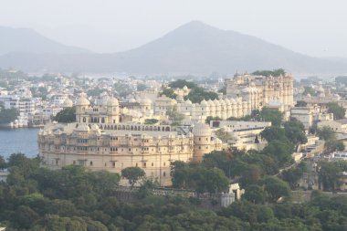 City palace udaipur rajasthan Hindistan