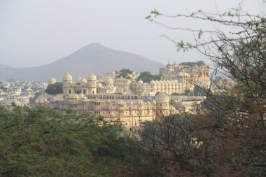 City palace udaipur rajasthan Hindistan