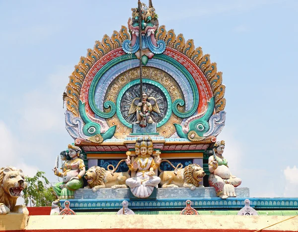 Kleurrijke schrijn en tempel india — Stockfoto