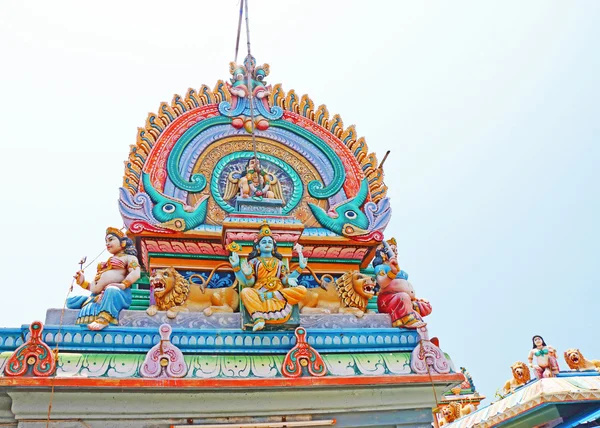 Santuário colorido e templo índia — Fotografia de Stock