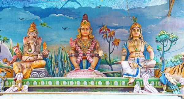 Colorful shrine and temple india — Stock Photo, Image