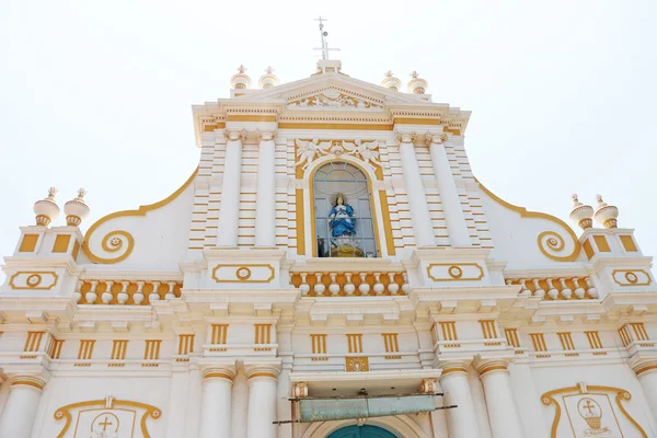 Igreja de Nossa Senhora ponducherry tamil nadu índia — Fotografia de Stock