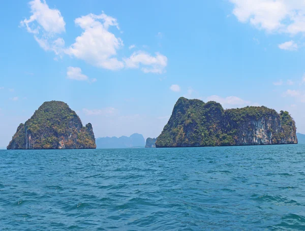 Islas frente a la isla de Yao Noi Tailandia — Foto de Stock