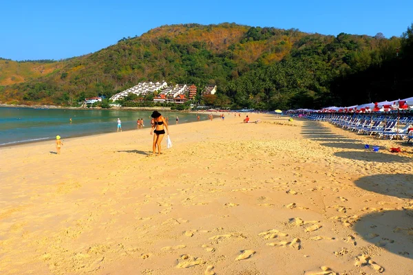 奈奈汉海滩普吉岛泰国 — 图库照片