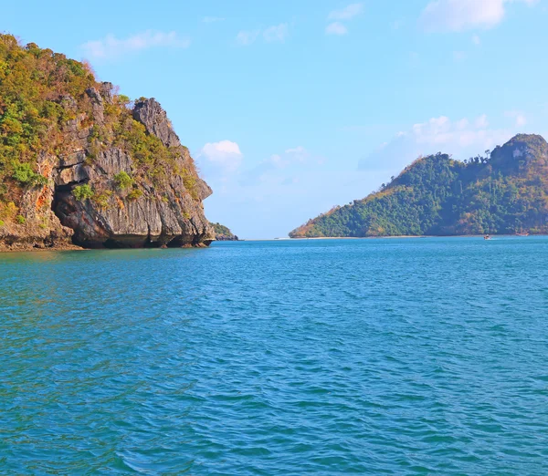 Islas frente a Tailandia krabi —  Fotos de Stock