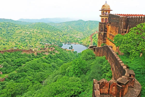 Enchanting Nahargarh fort jaipur rajasthan india — Stock Photo, Image