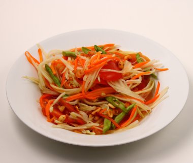 Baharatlı papaya salatası