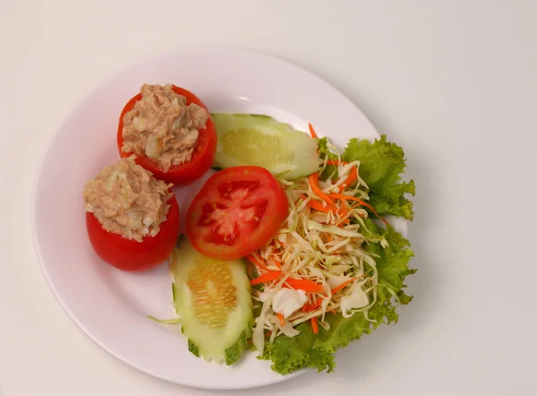 Salade de thon aux tomates — Photo