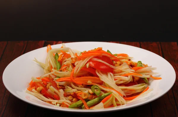 Spicy papaya salad — Stock Photo, Image