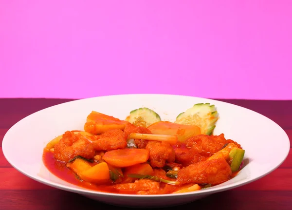 Sweet and sour fish — Stock Photo, Image