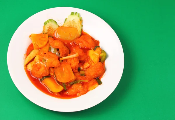 Sweet and sour fish — Stock Photo, Image