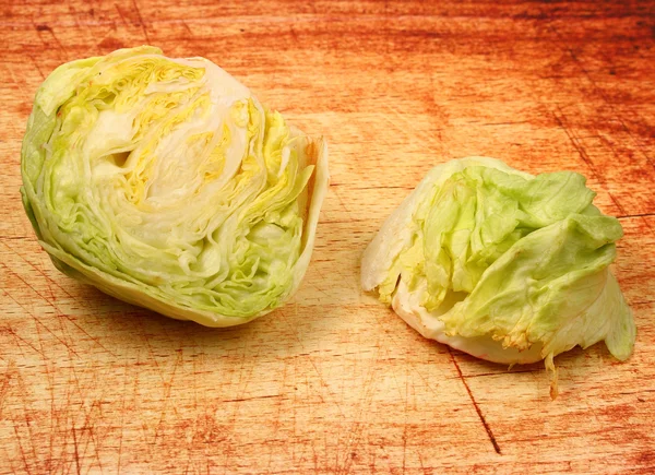 Isolated lettuce head — Stock Photo, Image