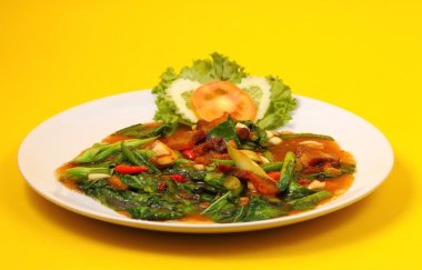 Gevrek domuz stir fry