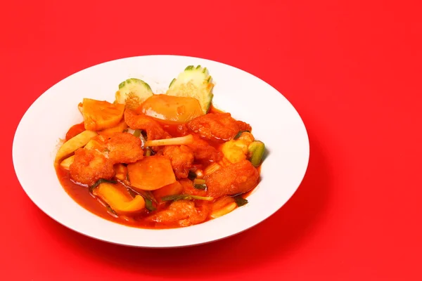 Sweet and sour fish — Stock Photo, Image