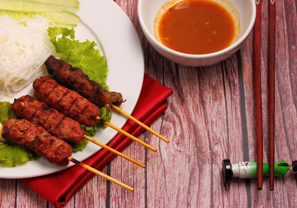 Ensalada de carne estilo Vietnam — Foto de Stock