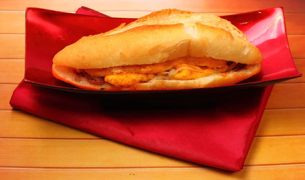 Banh mi Vietnam style sandwich — Stock Photo, Image