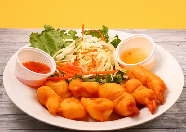 Seafood salad — Stock Photo, Image