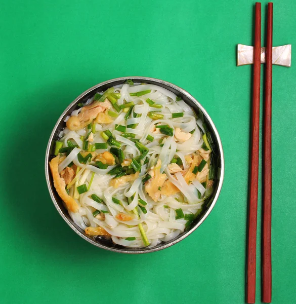 Hanoi pho sopa de fideos de pollo —  Fotos de Stock