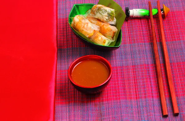 Vietnam gofret böreği — Stok fotoğraf