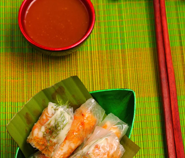 Vietnam wafer spring rolls — Stock Photo, Image