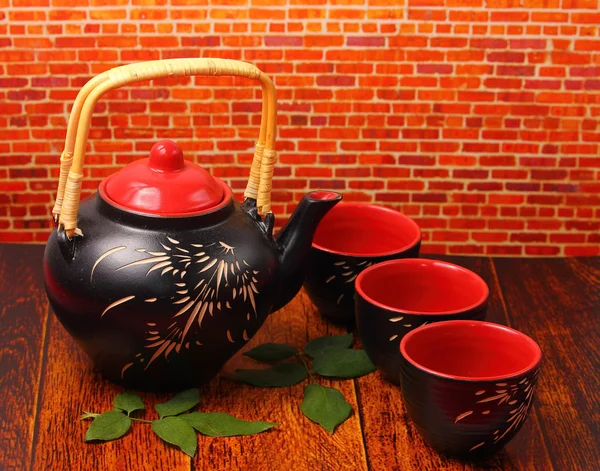 Asian tea set — Stock Photo, Image